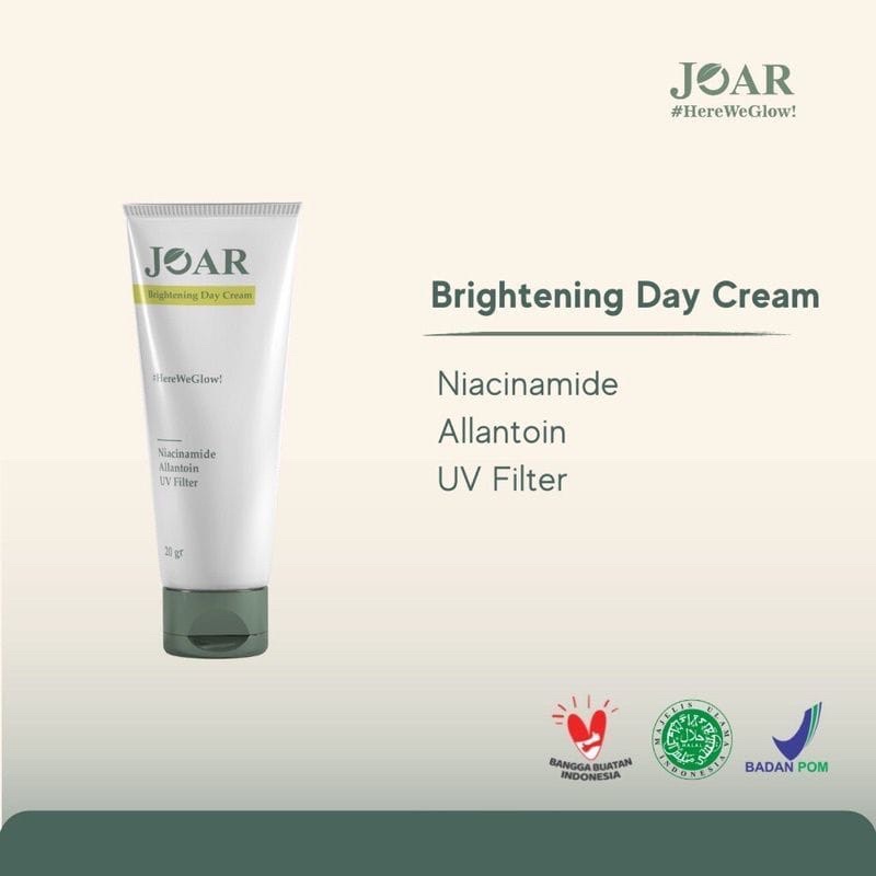 JOAR DAY CREAM SKINCARE BRIGHTENING  100% Original