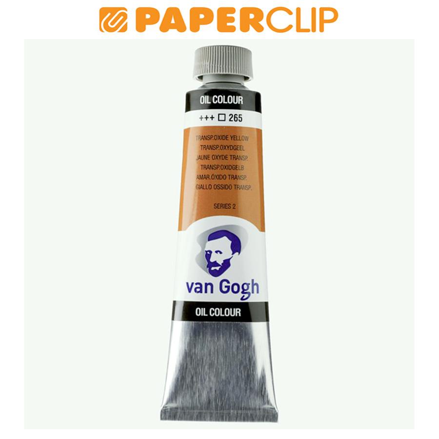 

OIL COLOR VAN GOGH 02052653 GOC 40ML S2 TRANSPARENT OXIDE YELLOW