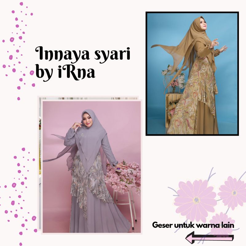 Innaya syari by irna emerald/ Innaya syari by Irna gallery (READY)