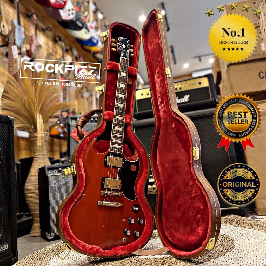 GIBSON SG STANDARD 61 VINTAGE CHERRY ELECTRIC GUITAR