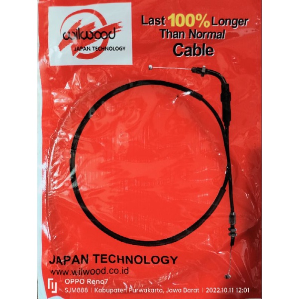 kabel cuk carbu /karbulator suzuki smash