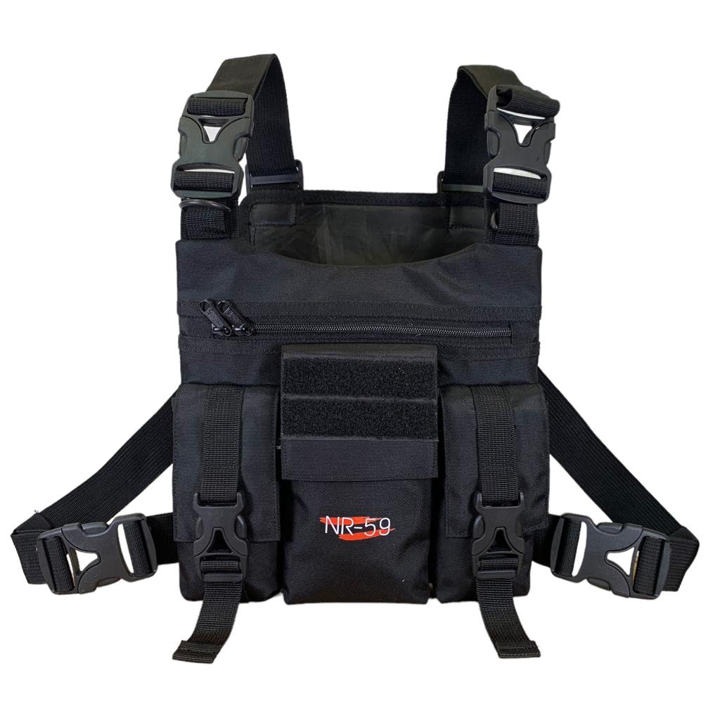 TAS DADA PRIA TACTICAL ORIGINAL NR-59 BLACK / CHEST RIG BAG NR-59 ORIGINAL / CHEST BAG PREMIUM ORIGINAL