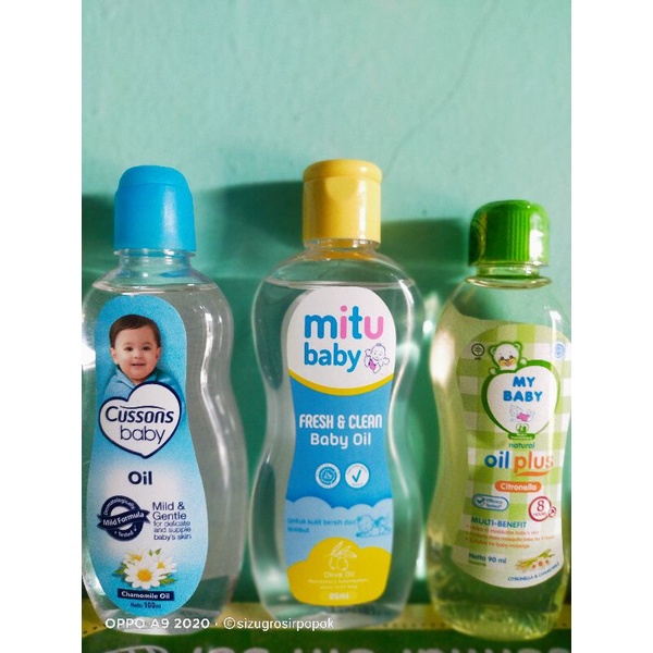 baby oil murah