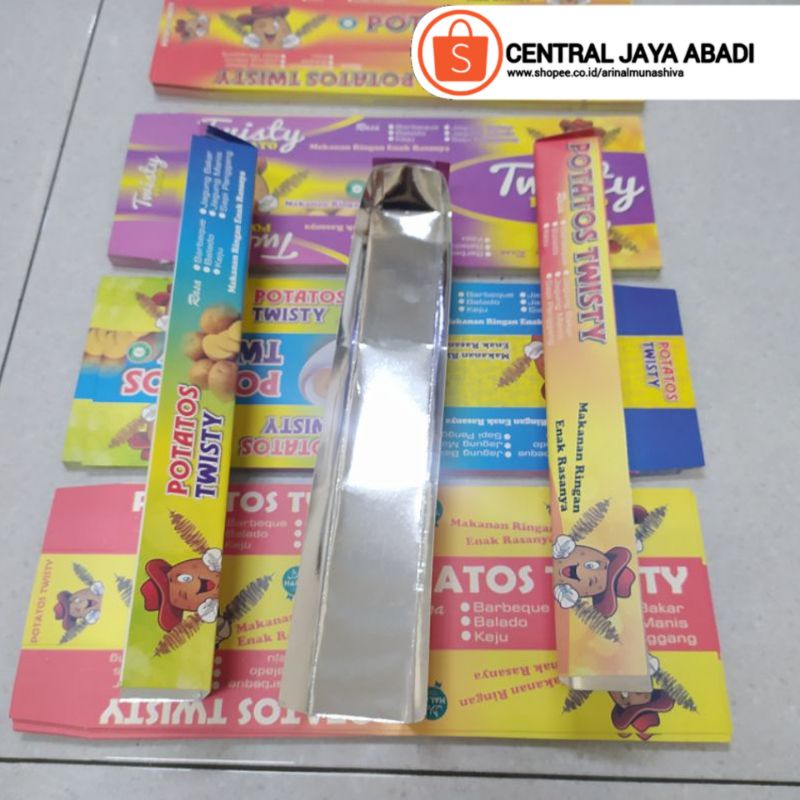 

200 LEMBAR KERTAS KENTANG ULIR BAHAN IVORY FOIL, KOTAK KENTANG SPIRAL, KEMASAN KENTANG ULIR/SPIRAL