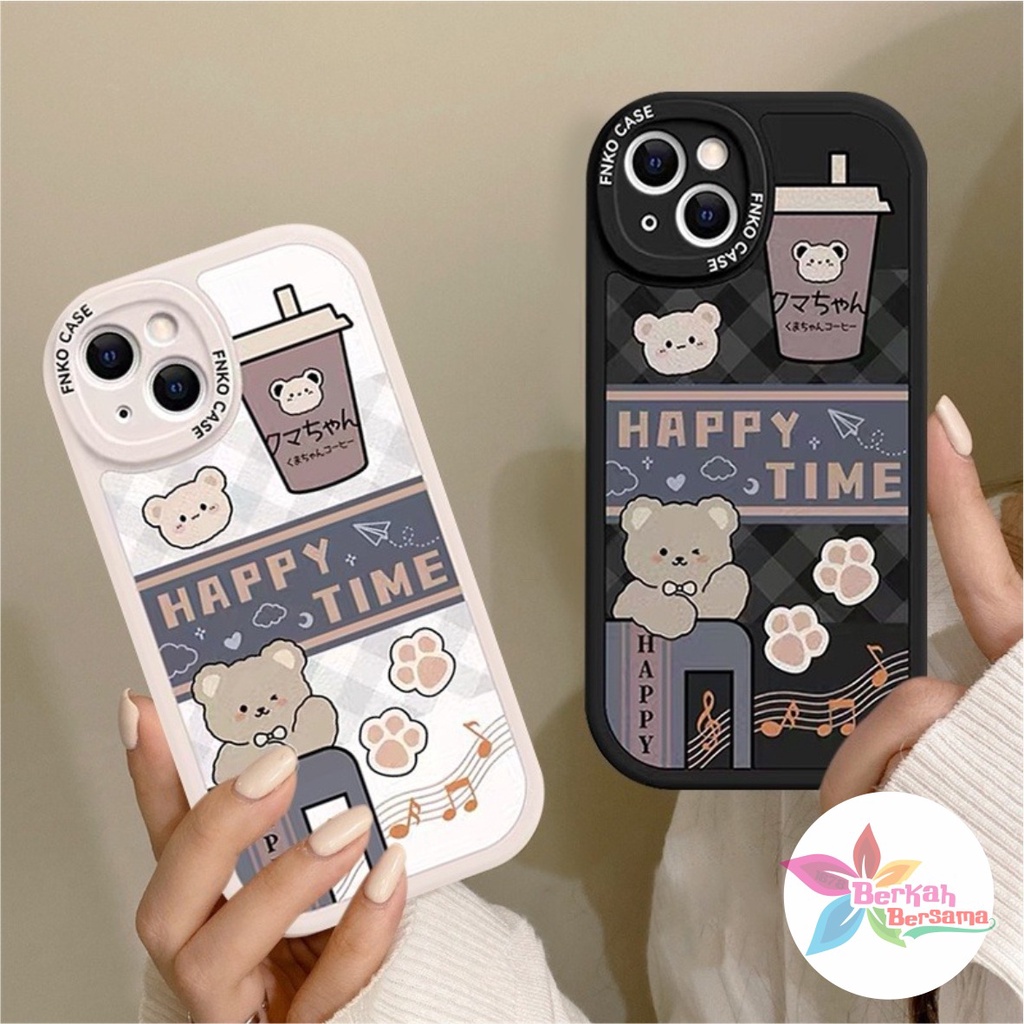 SS114 SOFTCASE TPU MOTIF KARTUN MILK TEA IPHONE 6 6S 6+ 7 8 7+ 8+ X XS MAX 11 12 13 PRO MAX BB7272