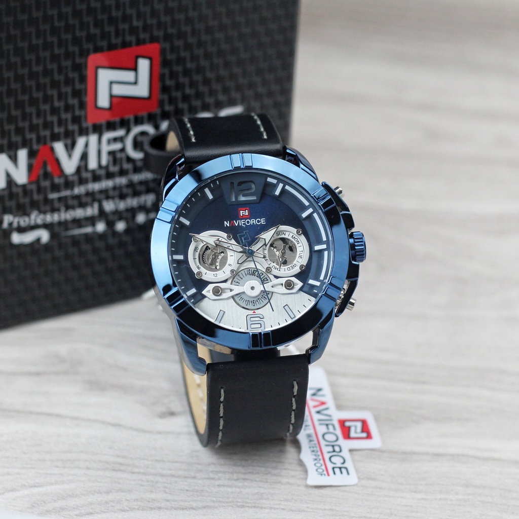 JAM TANGAN PRIA NAVIFORCE NF9162M NF9162 9162 ORIGINAL
