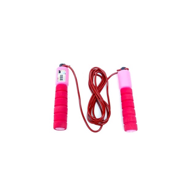 Skipping Rope Alat Olahraga Tali Fitness Aksesories Counter Hitung Gym / Tali Lompat Skipping / Jump Rope Jump Rope with Counter / Skipping Rope / Tali Skipping / Tali Lompat Tali Dengan Penghitung Otomatis