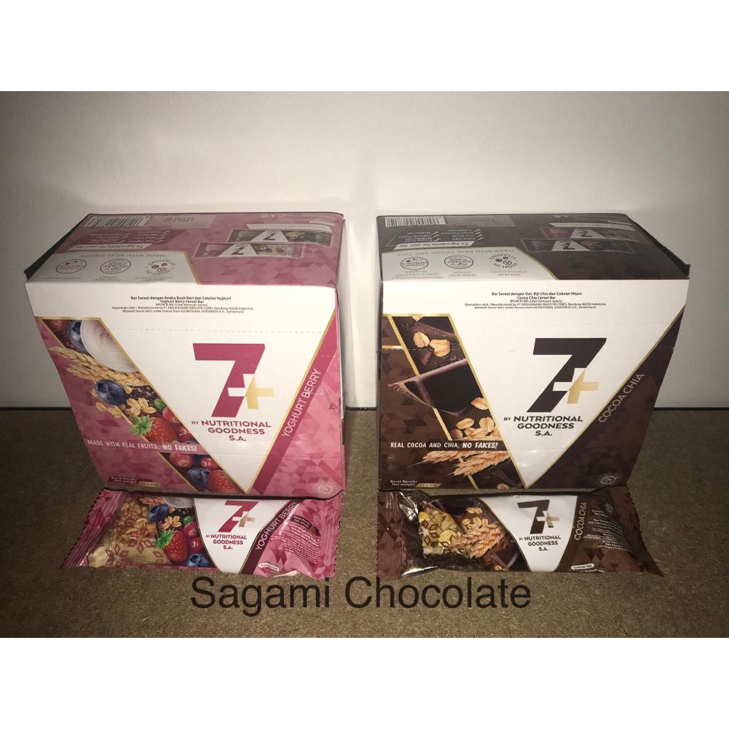 7+ CEREAL BAR COCOA CHIA / YOGHURT BERRY SEREAL BARS 7+ By Nutritional Goodness S.A.