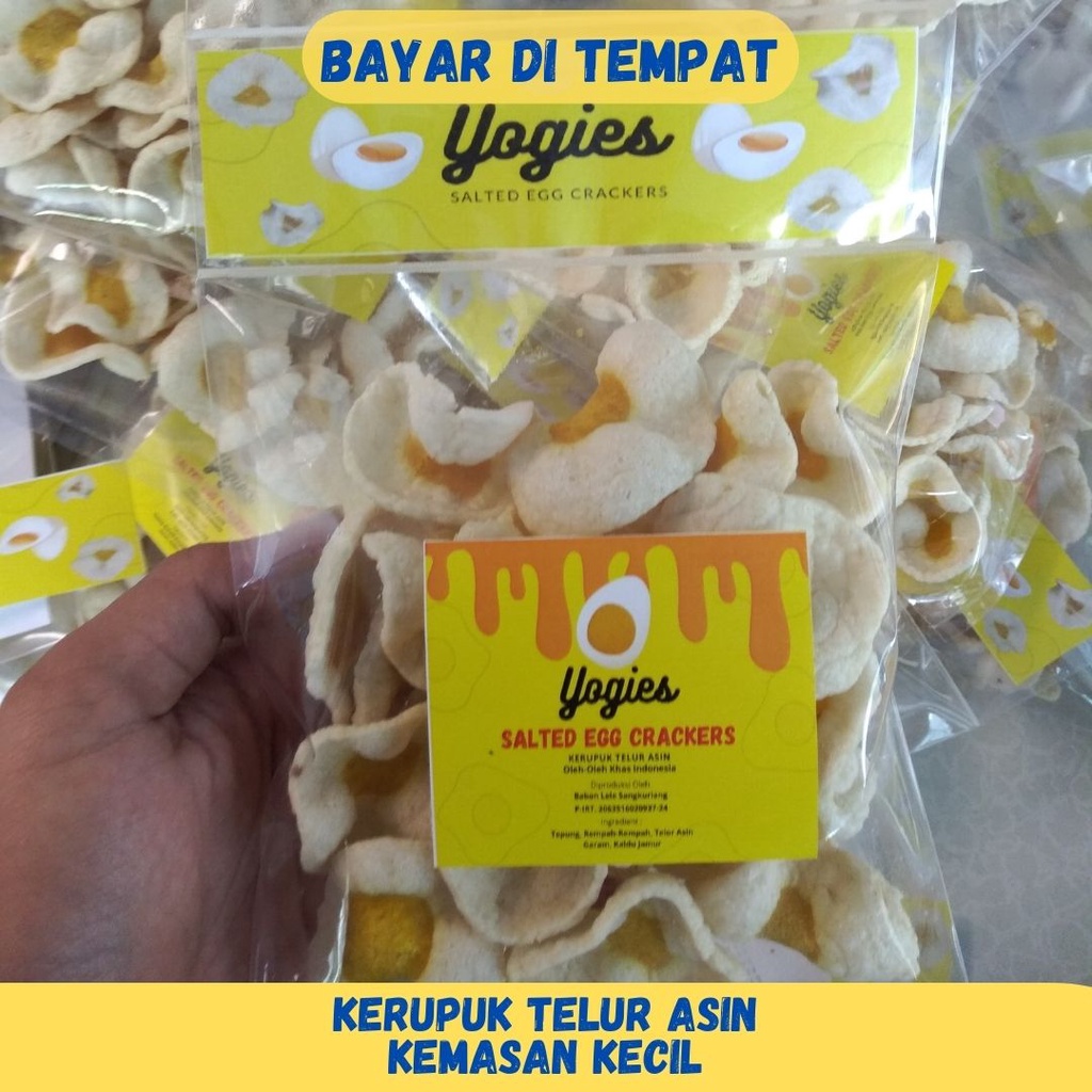 

PRODUSEN KERUPUK TELUR ASIN MATANG MURAH DI BEKASI- UMKM KERUPUK TELUR ASIN - 1 BUNGKUS 100 GRAM - GUBERNUR JAWA TIMUR GANJAR PRANOWO KUNJUNGI PABRIK KERUPUK TELUR ASIN - SALAH SEORANG PENGUSAHA 'YOGIES' MELIRIK USAHA UMKM TELOR ASIN