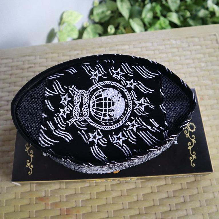 (SONGKOK BATIK NU AC) SONGKOK LUKIS BATIK NU PECI NU AC TINGGI 9 PECI SRUNI ◦ PNK.18Oc22ᴳ