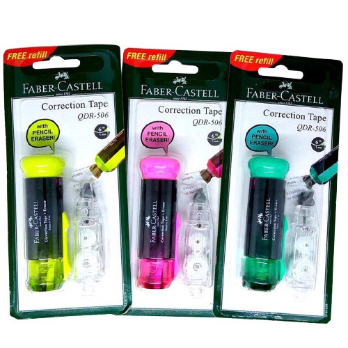 

CORRECTION TAPE QDR-506 REFF FABER-CASTEL / STIPO / TIP-EX