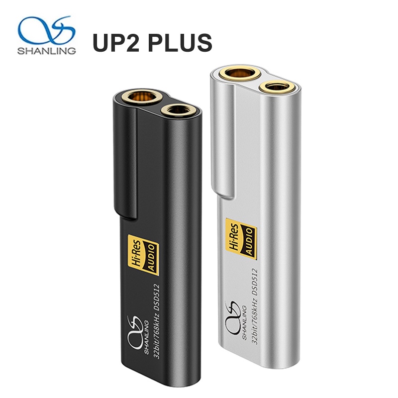 Shanling UA2 plus ES9038Q2M 4.4mm Adapter Audio Hi-Res HIFI USB DAC AMP Dengan Output 3.5mm Untuk Android