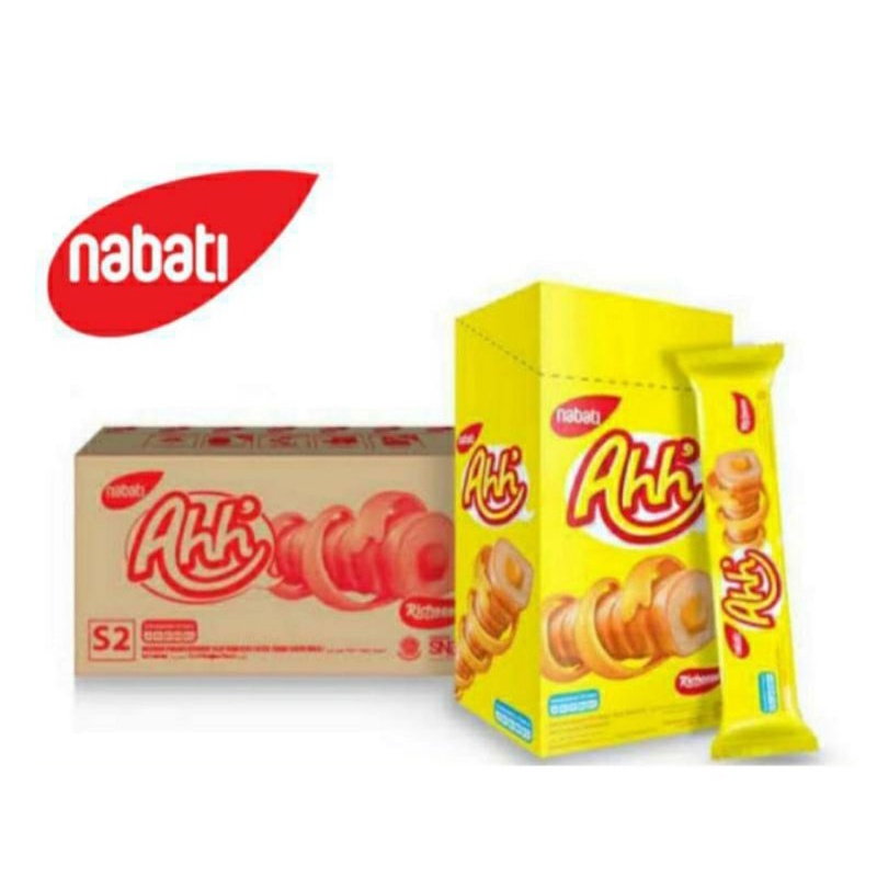 

Nabati Richeese Snack Ahh Keju Per Pak