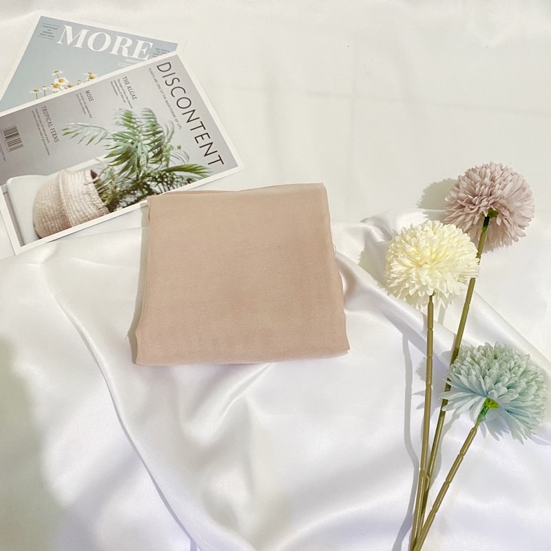 Paris Premium Voal // Paris Premium // Segi Empat Paris Polos-walnutt