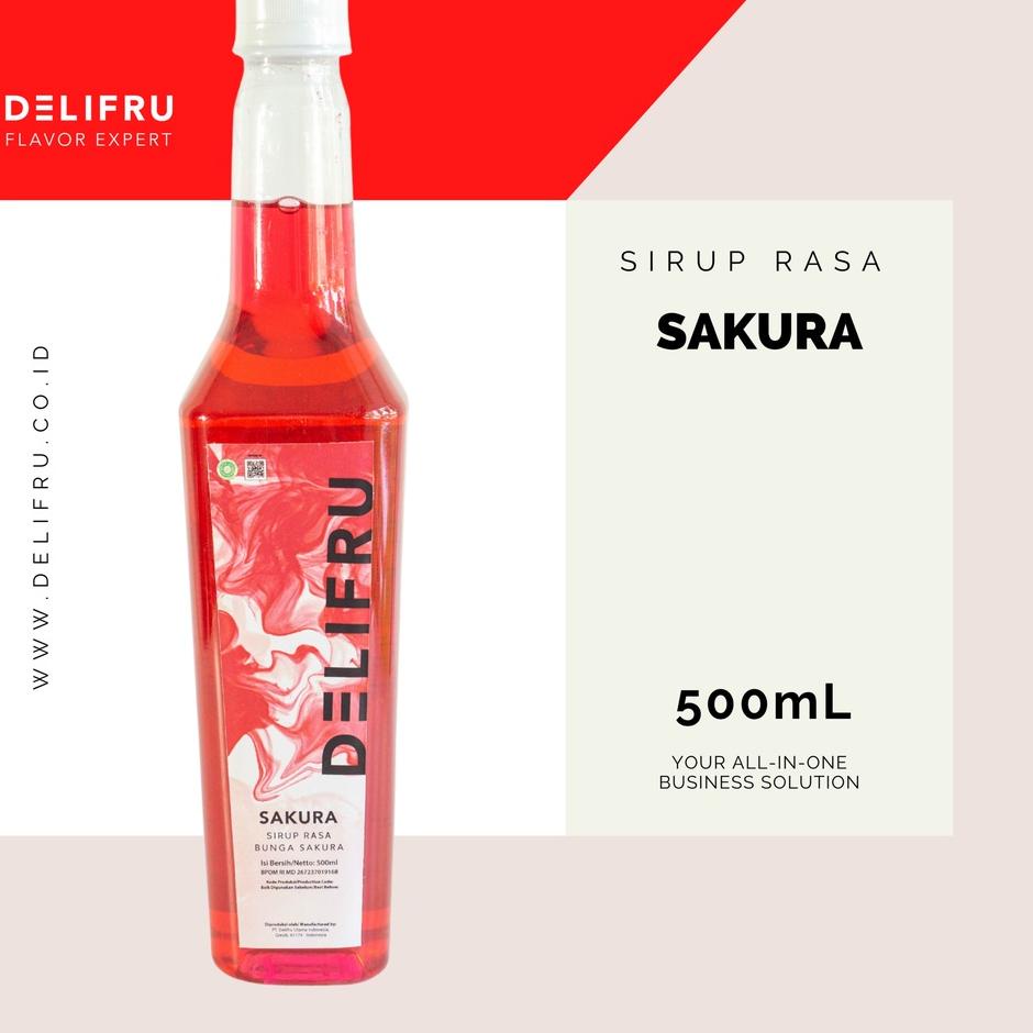 

Yang Terbaik--Sakura Syrup Delifru 500 ml - Sirup Sakura Premium