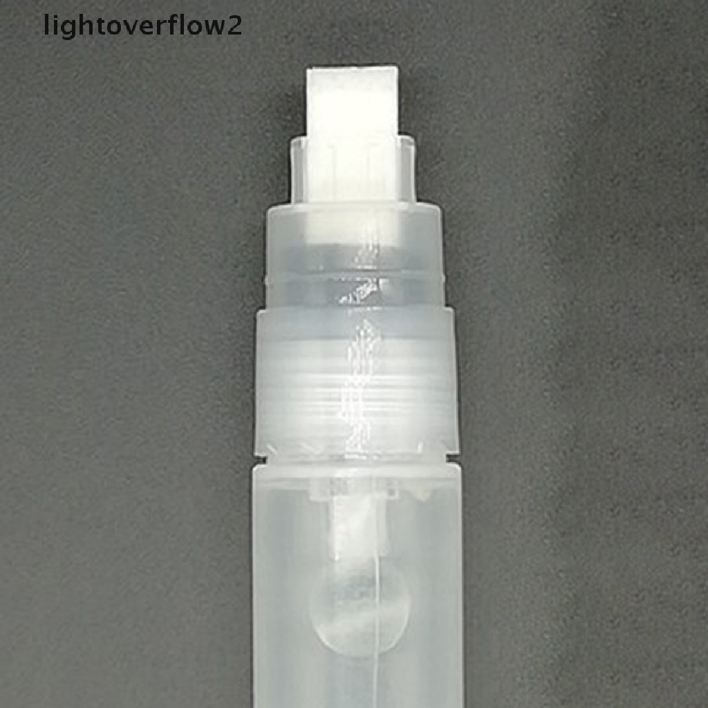 (lightoverflow2) 1pc Pena Kapur Cair Kosong Bahan Plastik