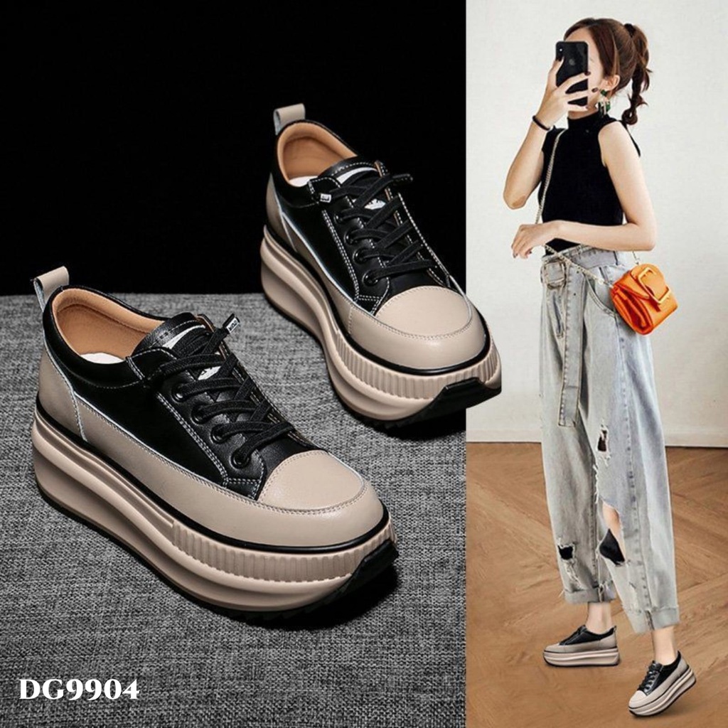 PRF Sneakers High Wedges Fashion Korea DG9904