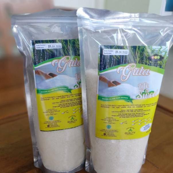 

Bisa COD TERMURAH !! GULA SEHAT RENDAH KALORI PS7 pouch 1kg