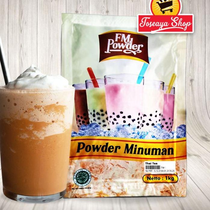 

10.10 HARGA GROSIR Bubuk Minuman Rasa Thai Tea 1Kg !!