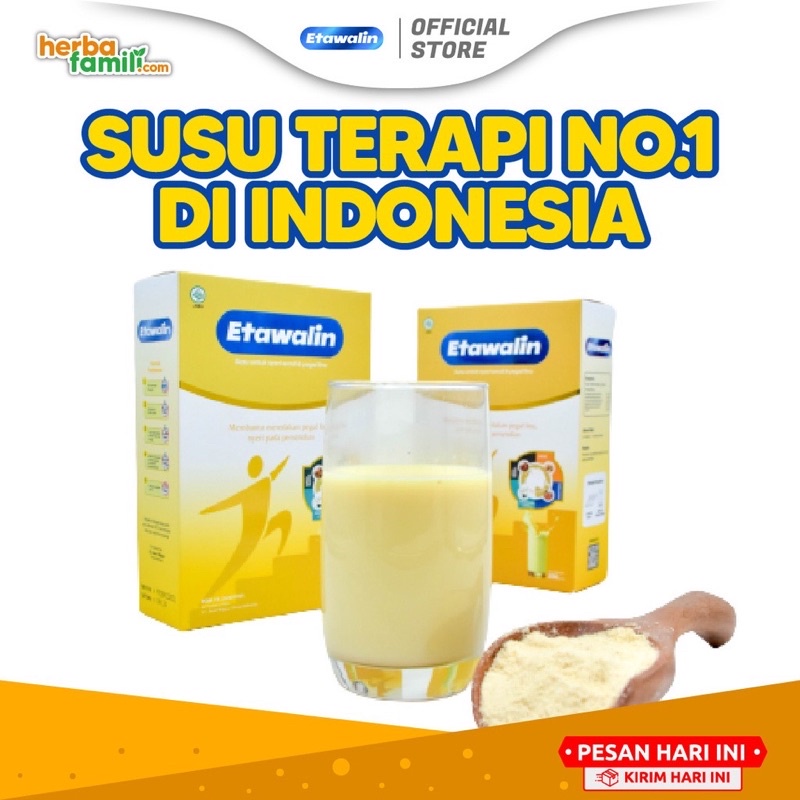 

Susu Etawalin Original Susu Kambing Etawa Atasi Sakit Pinggang Nyeri Sendi Asam Urat - 200 Gram