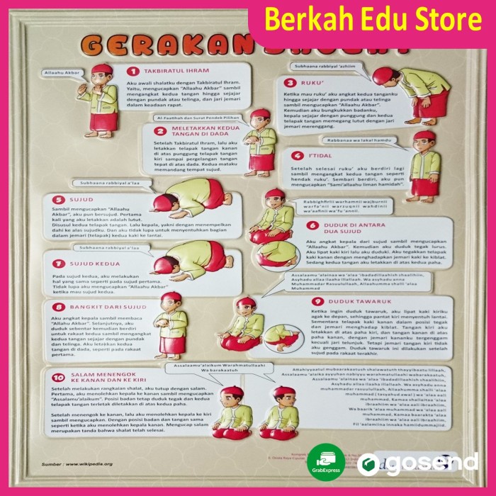 

Limited Poster Cara Sholat 3 Dimensi Poster Timbul Hemat