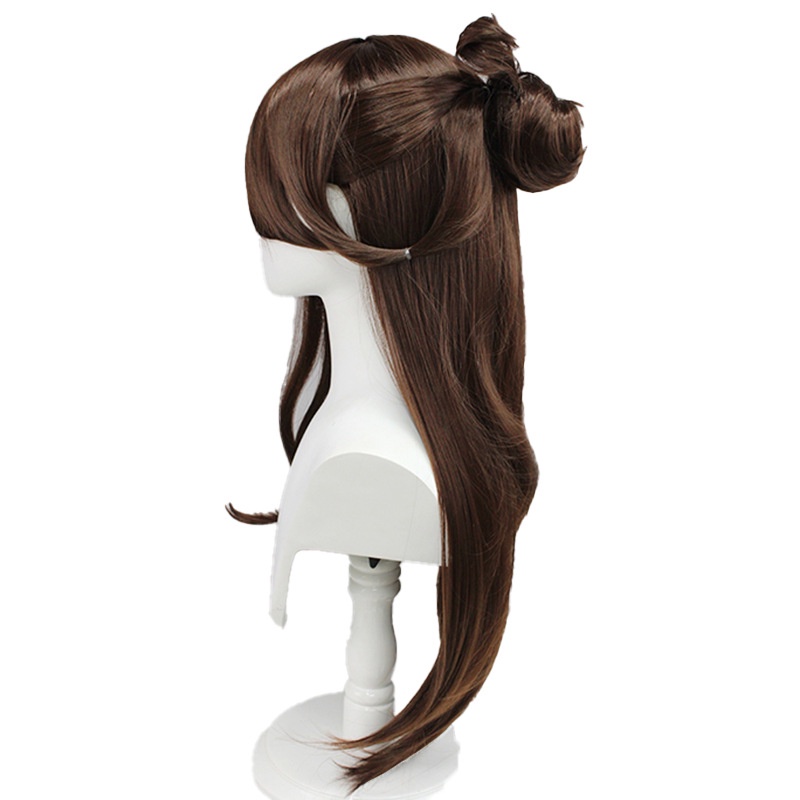 LOL-90 wig beidou genshin impact rambut palsu cosplay karakter anime