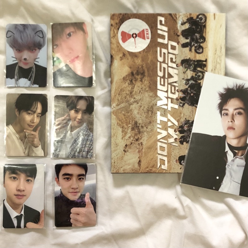 PHOTOCARD PC OFFICIAL EXO ALBUM ONLY chanyeol baekhyun suho d.o. kyungsoo xiumin dmumt allegro moder