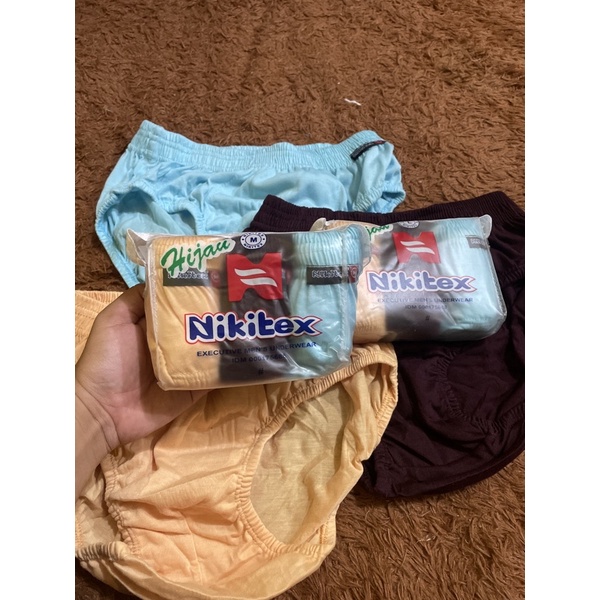 DNKN - Celana Dalam Pria Nikitex / CD pria Dewasa Polos