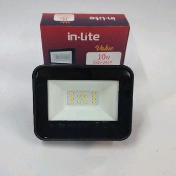 Inlite Lampu Sorot FloodLight 10w 10watt IP65  inlite INF030 Outdor