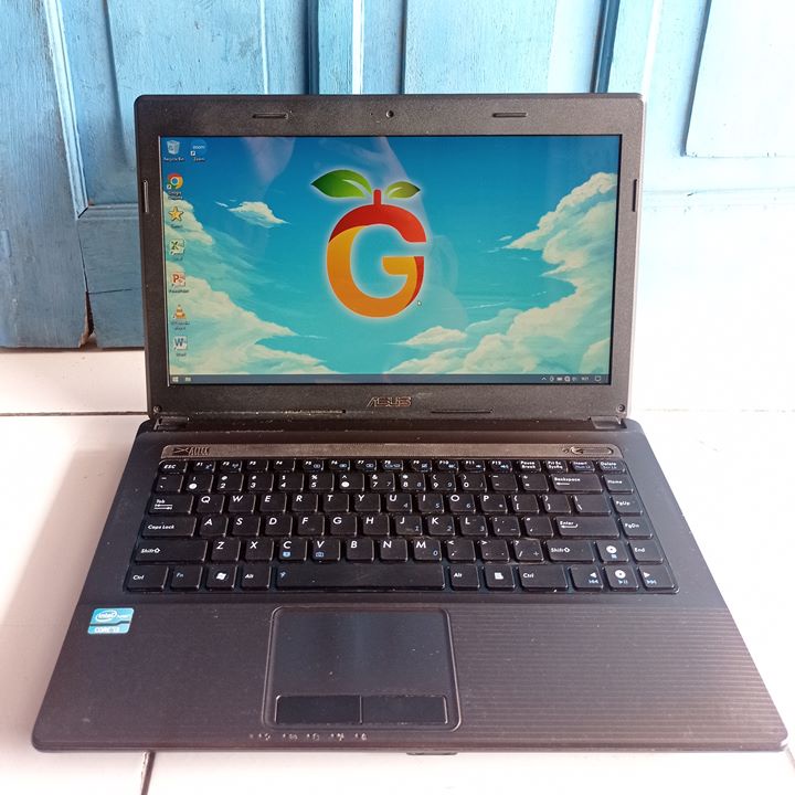 Asus A44H Hitam Intel Core i3 RAM 4GB SSD 128GB Windows 10 Laptop Second