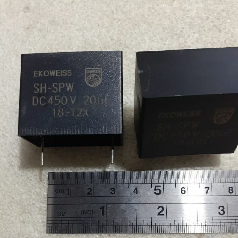 Capasitor 20uf DC 450v SH - SPW ekoweiss original