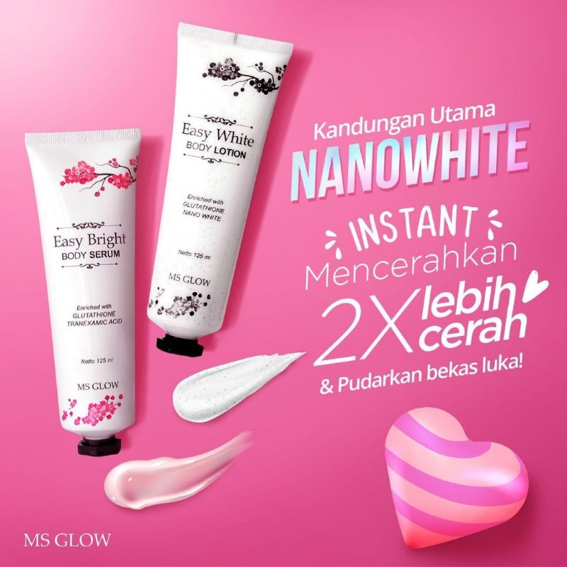 BODY SERIES MS GLOW ORIGINAL/ BODY LOTION MS GLOW