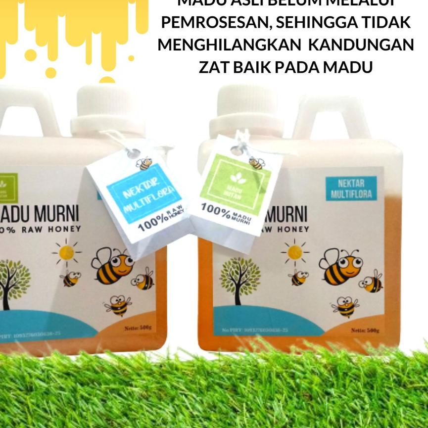 

Quality Control✅Madu Asli Madu Murni Madu Uray Madu Hutan Madu Organik Madu Multiflora 500 GRAM|KD6