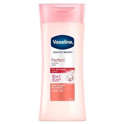 ❤️GROSIR❤️Vaseline perfect 10 body lotion 100ml/200ml KEMASAN  BARU