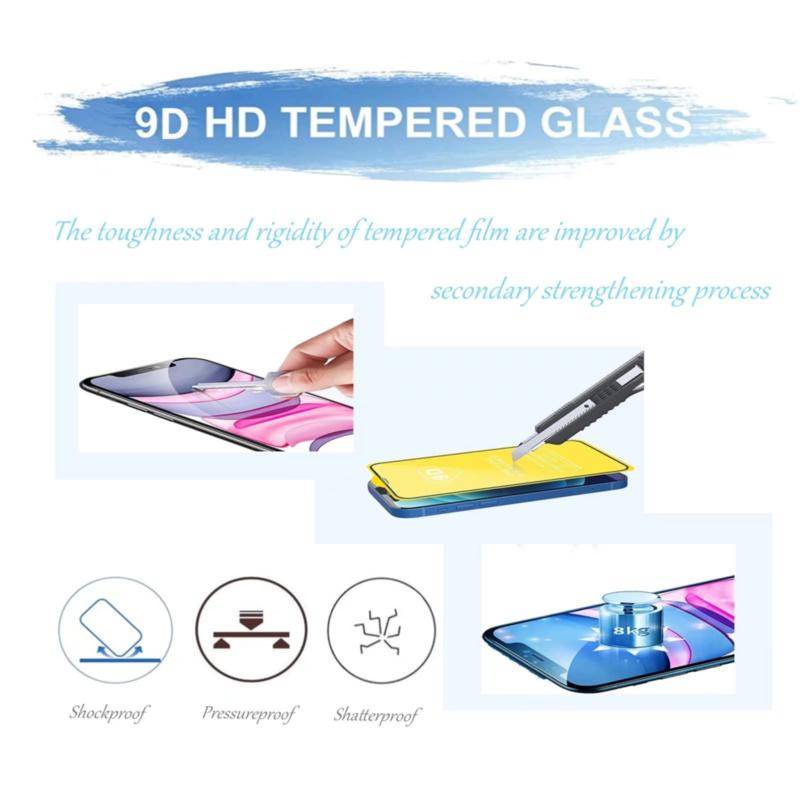 3pcs Pelindung Layar Tempered Glass 9D Untuk OPPO Find X3 X2 Lite F19s F19 F17 F15 F9 Pro Plus F5 Lite Youth