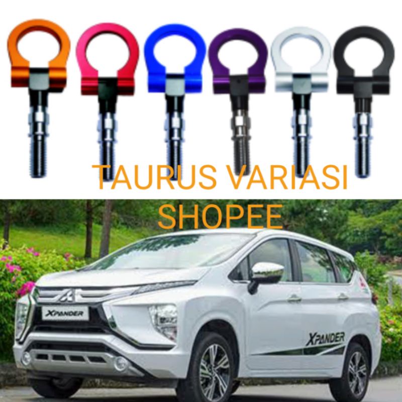 Towing Hook bumper Depan Derek Mobil Mitsubishi XPANDER ultimate exceed sport cross facelift 2018 20
