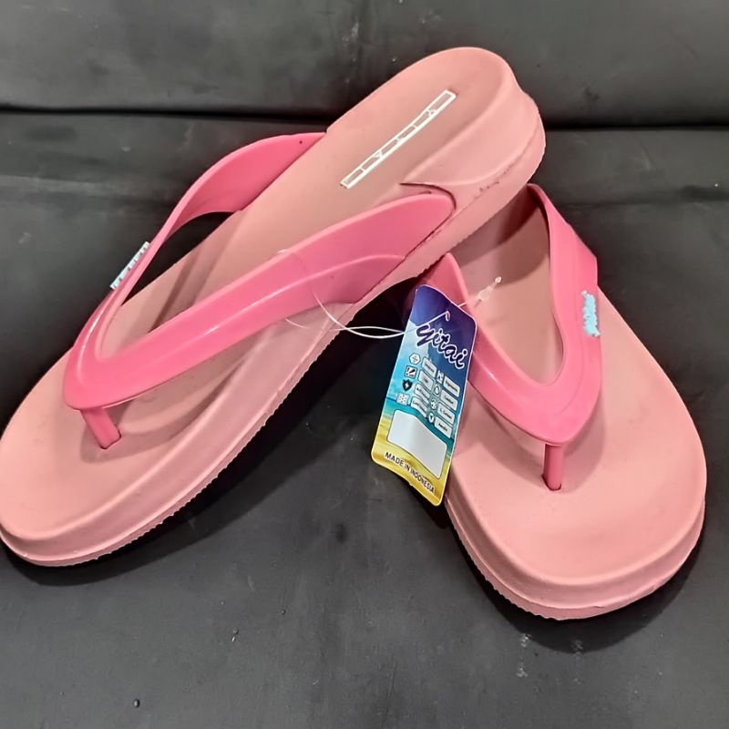 Sandal Yitai Wanita Sandal jepit karet premium Sandal karet anti slip