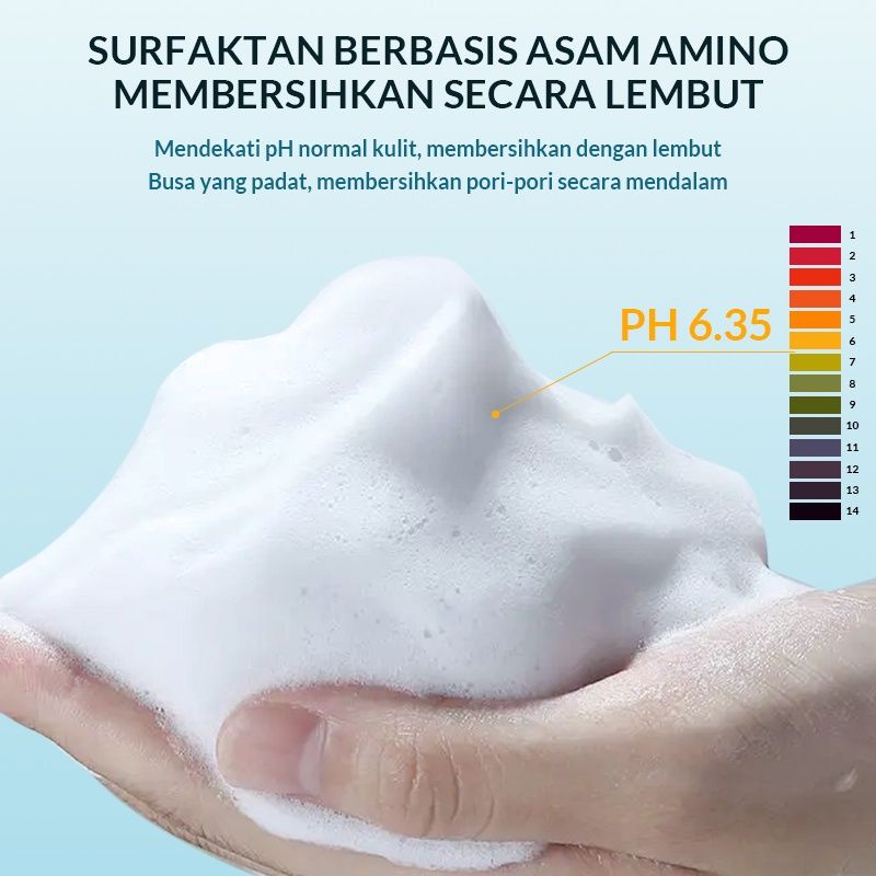 Bioaqua 7x Ceramide Skin Barrier Repair Moisturize Cleanser 100g | Sabun Cuci Muka