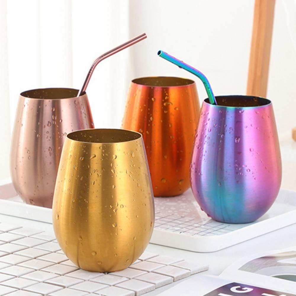 [Elegan] Mug Air Multicolor Minum Susu Perlengkapan Minum Untuk Rumah Bar Beer Wine Tumbler