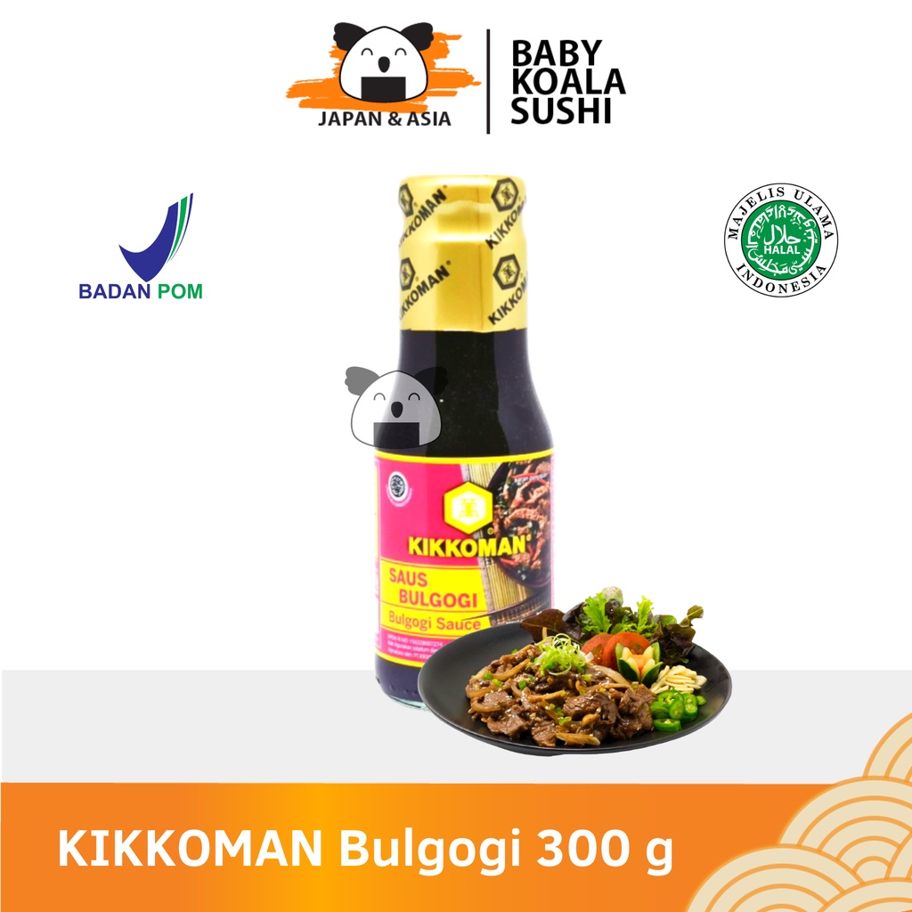 KIKKOMAN Bulgogi Sauce 300 g Halal