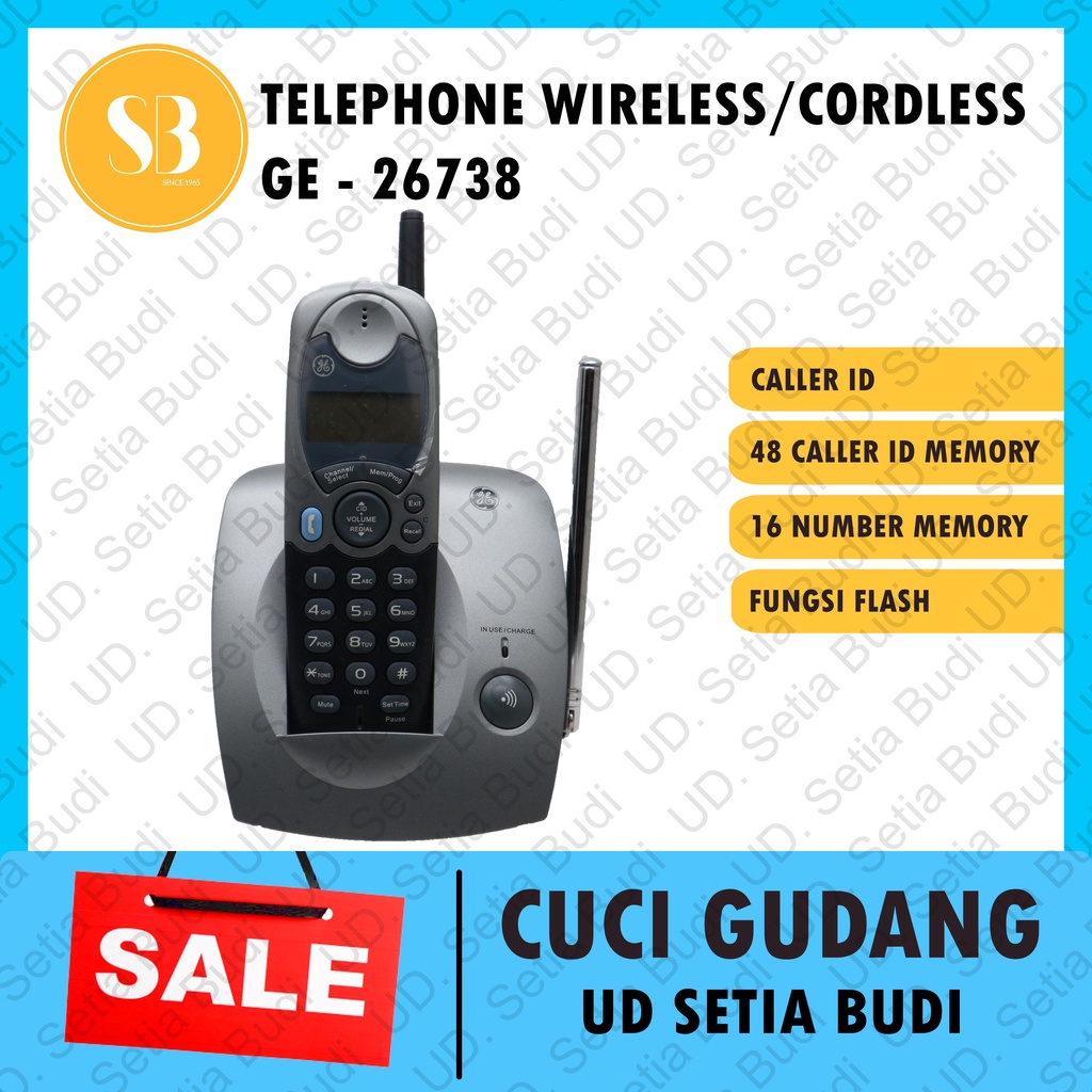 Telephone Wireless GE-26738 Wireless GE 26738