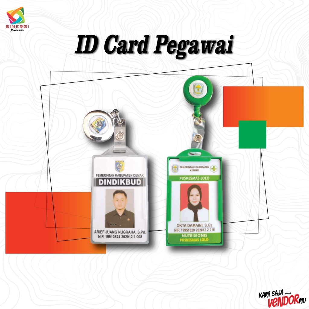 

ID Card pegawai custom