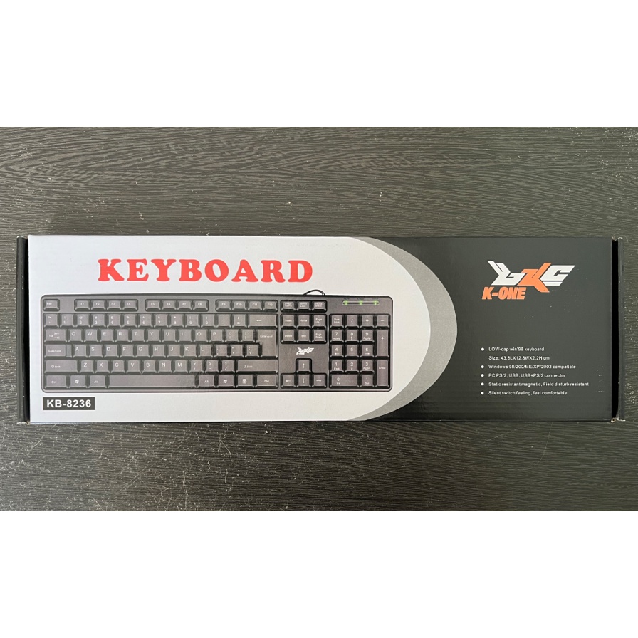Keyboard K-One KB8236 USB