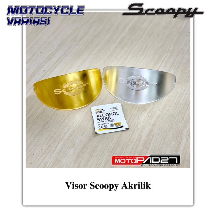 Garnish Visor Scoopy Prestige Garnis Topi Scoopy 2020 - 2022