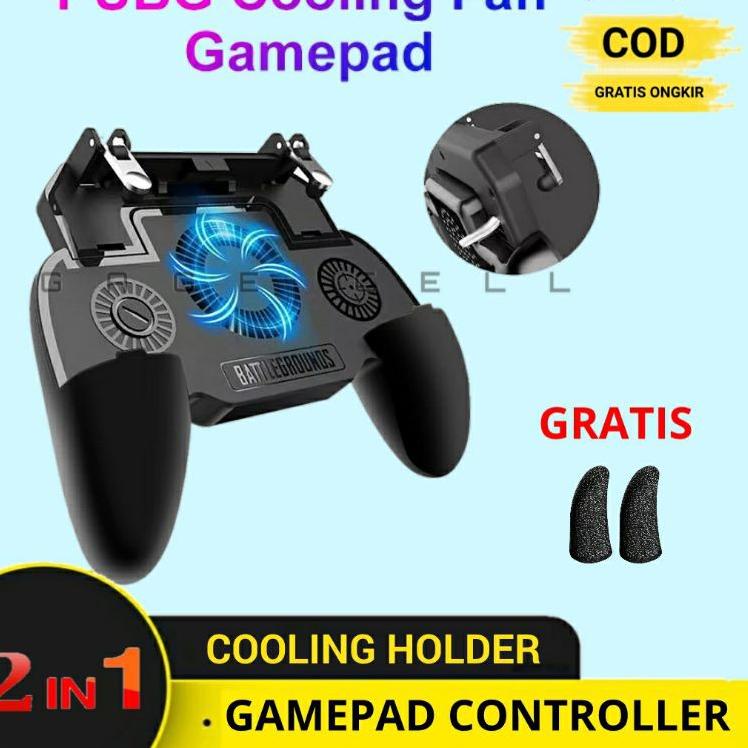 {TIM.31Oc22ᵟ} GAMEPAD CONTROLLER COOLING KIPAS POWERBANK GAME MOBILE PUBG FF PENDINGIN HP GAMERS ORI