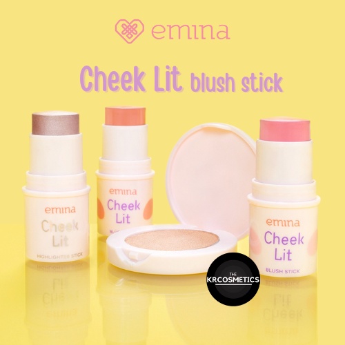 EMINA Cheek Lit Blush Stick blush on blusher 7 gr