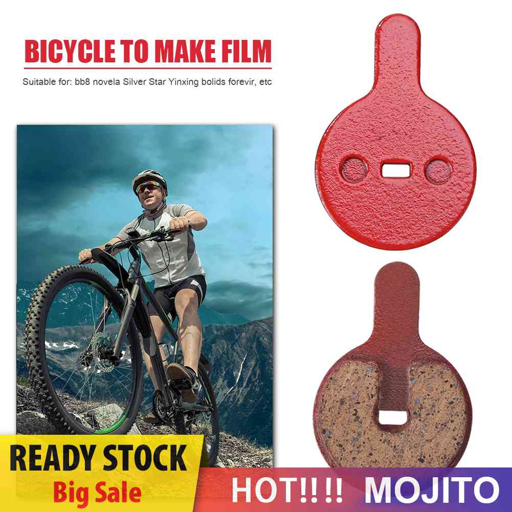 2 Pasang Kampas Rem Sepeda MTB Bahan Resin Semi Metal