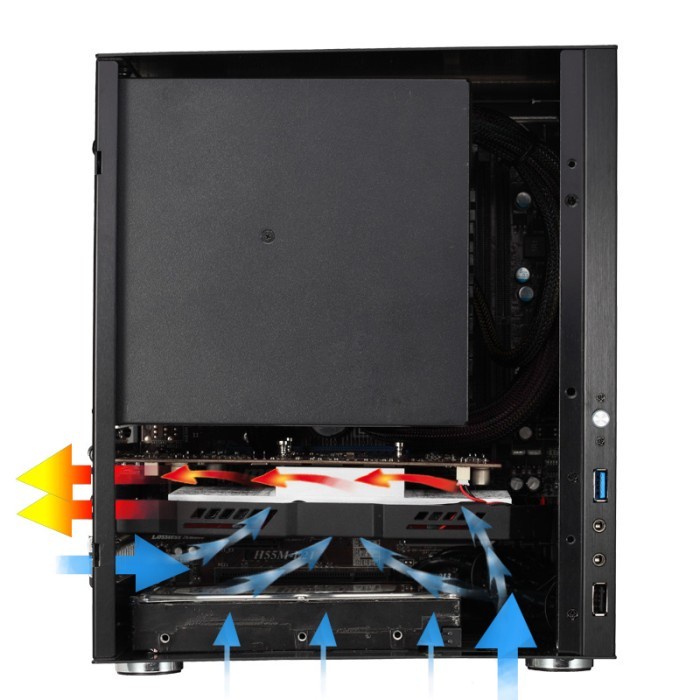 Jonsbo Case C2 Black Mini Itx / M-Atx