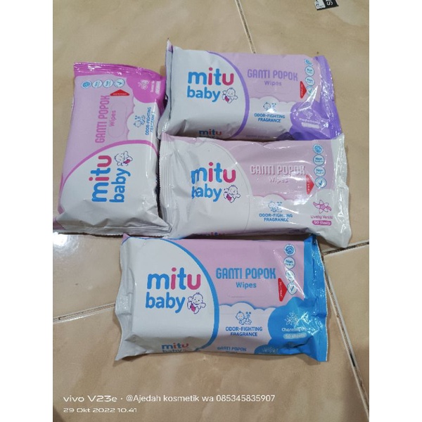 PROMO tisu basah mitu 50 sheets