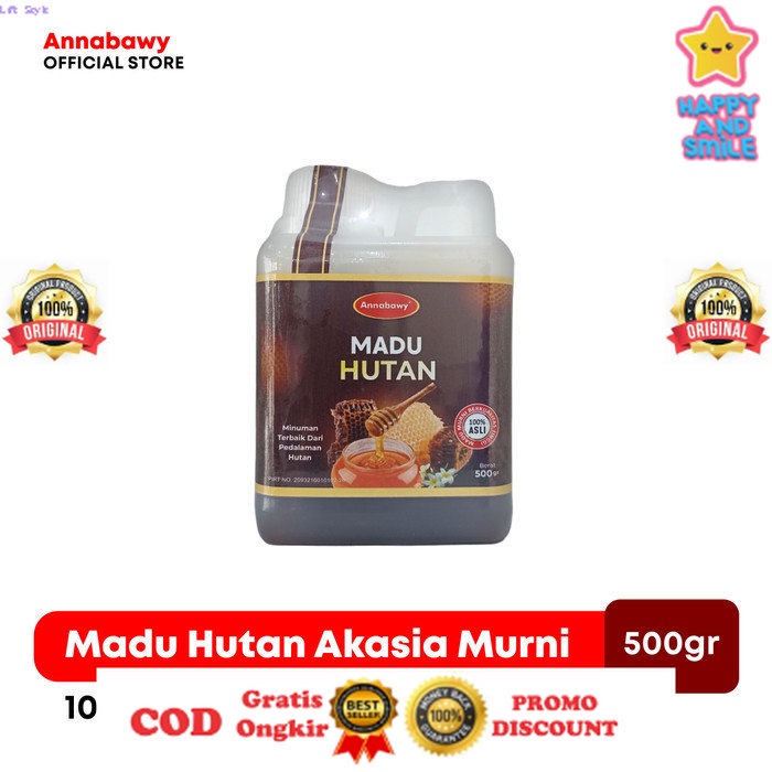 

MADU ASLI ORIGINAL Madu Hutan Akasia Murni Annabawy 100% Asli Best Quality 500gr Life Style
